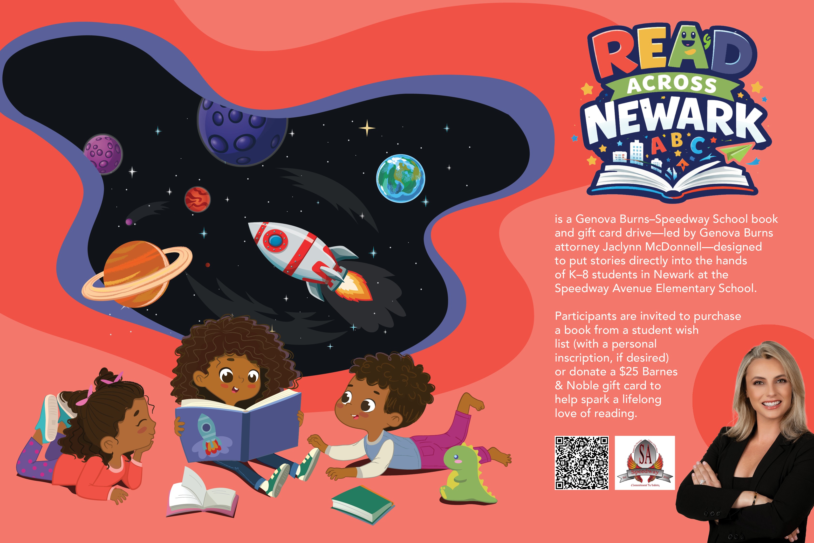 Genova Burns Newly Promoted Counsel Jaclynn N. McDonnell Launches “Read Across Newark” Initiative to Support Local Students